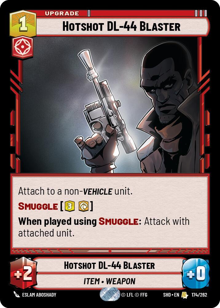 Hotshot DL-44 Blaster [Shadows of the Galaxy] 174/262