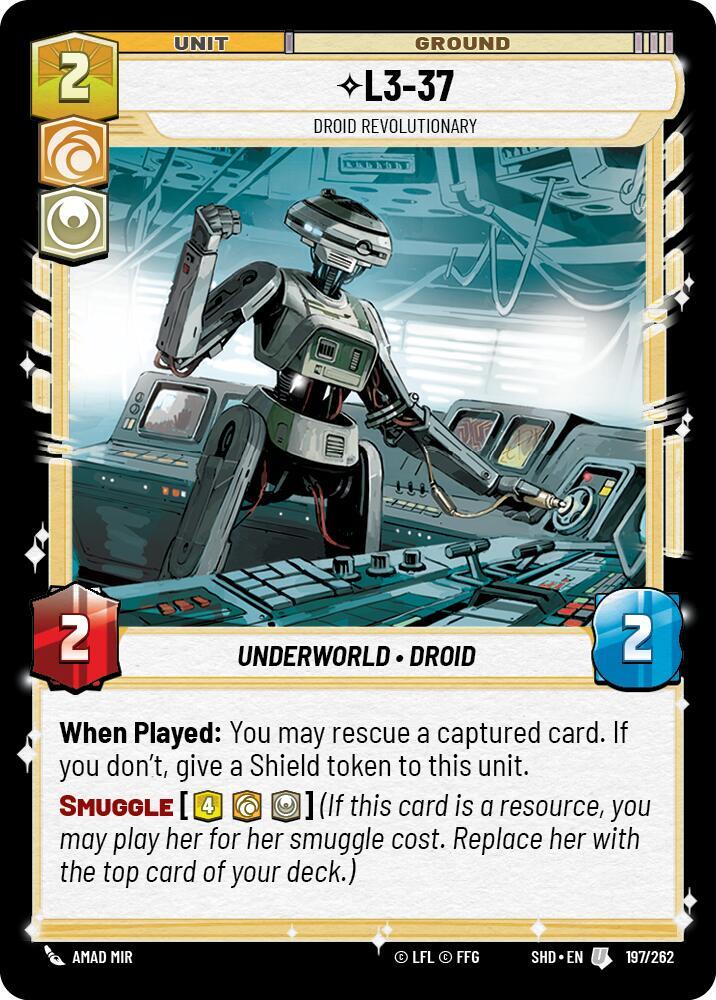 L3-37 - Droid Revolutionary [Shadows of the Galaxy] 197/262