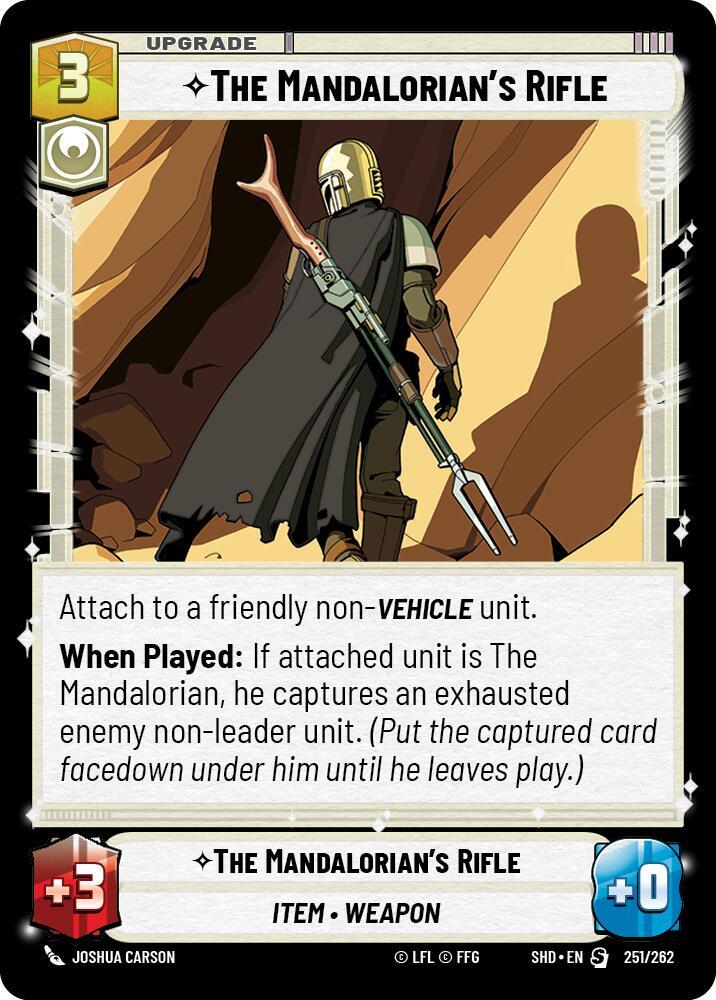 The Mandalorian's Rifle [Shadows of the Galaxy] 251/262