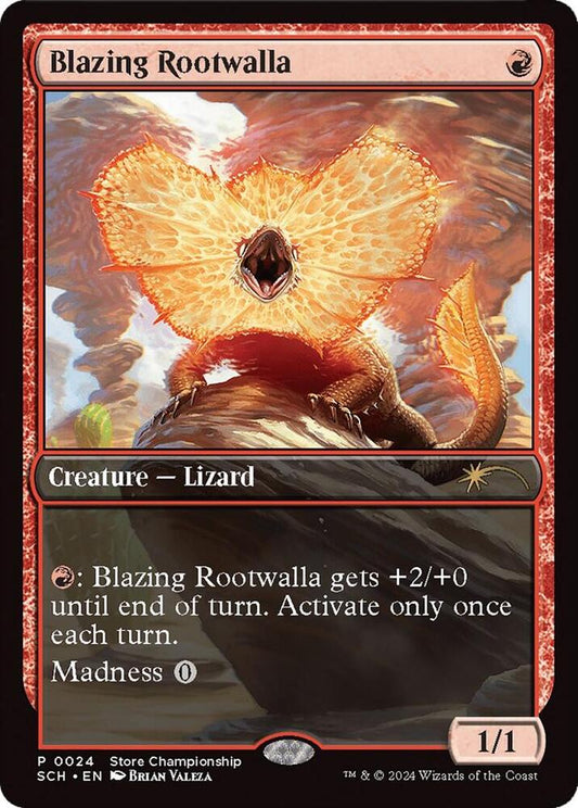 Blazing Rootwalla [Game Day & Store Championship Promos] 24