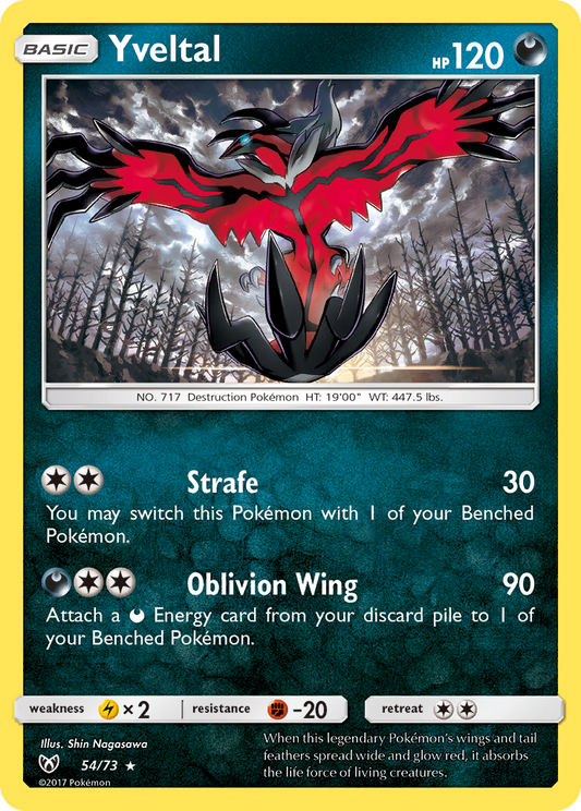 Yveltal - 54/73 Shining Legends