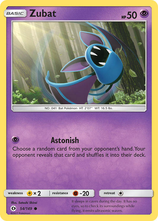 Zubat - 54/149 Sun & Moon