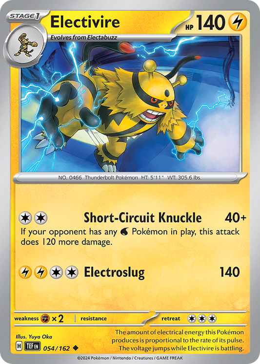 Electivire - 54/162 Temporal Forces