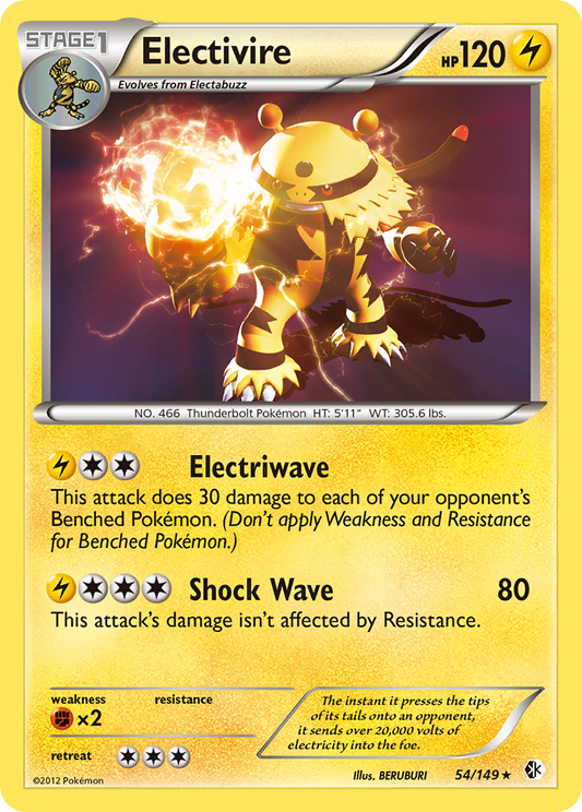 Electivire - 54/149 Boundaries Crossed