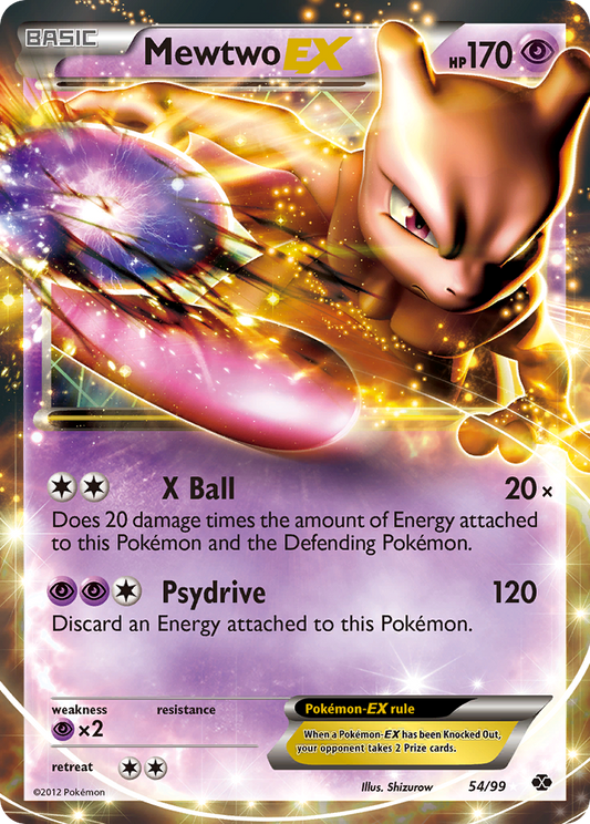 Mewtwo-EX - 54/99 Next Destinies