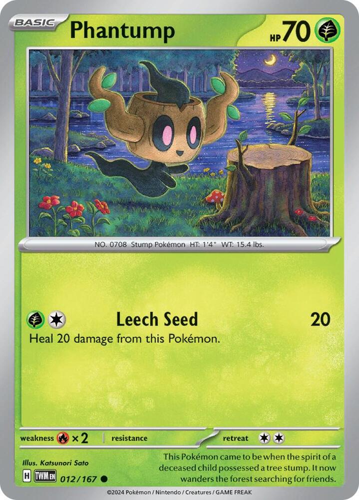 Phantump [SV06: Twilight Masquerade] 012/167