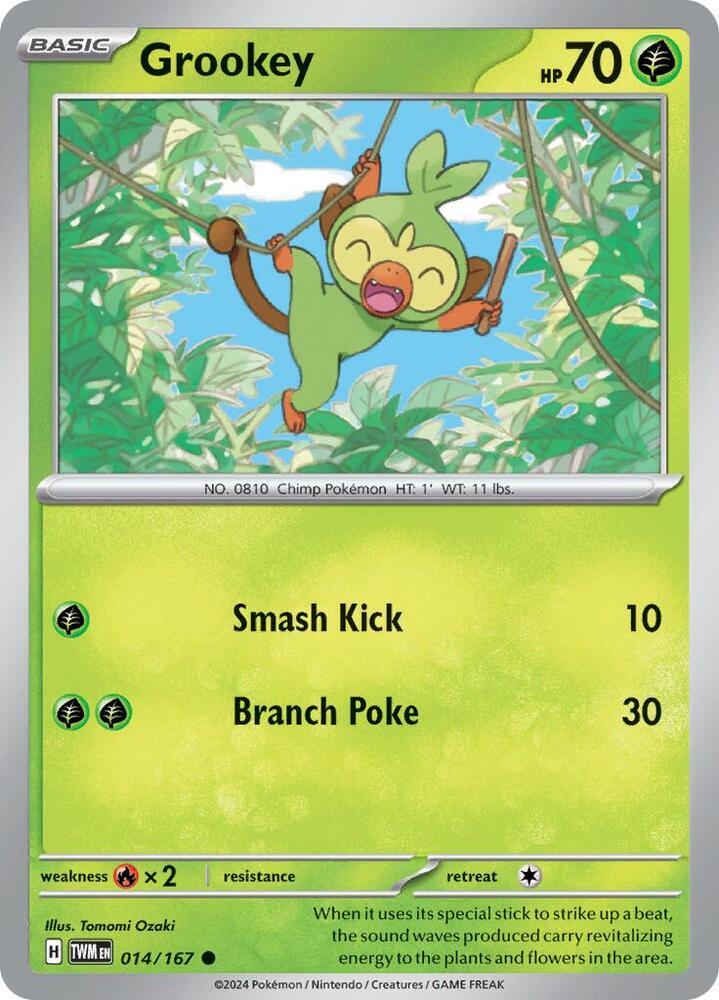 Grookey [SV06: Twilight Masquerade] 014/167
