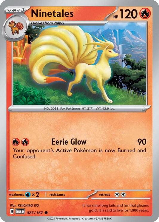 Ninetales [SV06: Twilight Masquerade] 027/167