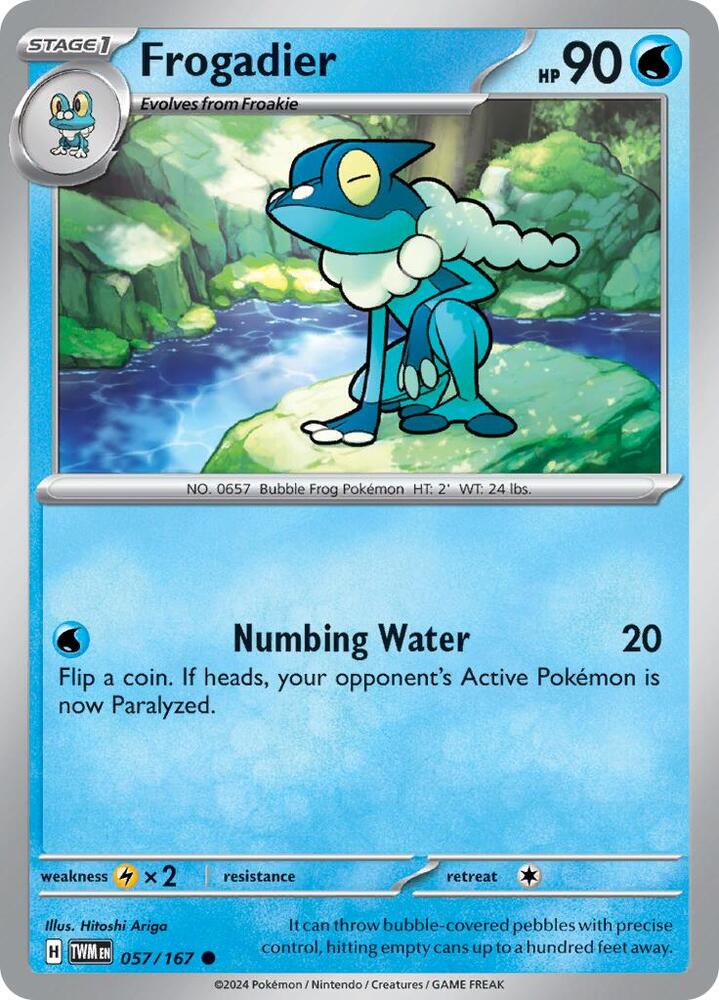 Frogadier [SV06: Twilight Masquerade] 057/167