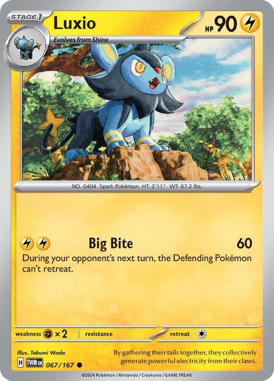 Luxio [SV06: Twilight Masquerade] 067/167