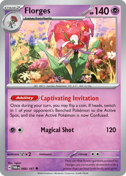 Florges [SV06: Twilight Masquerade] 088/167