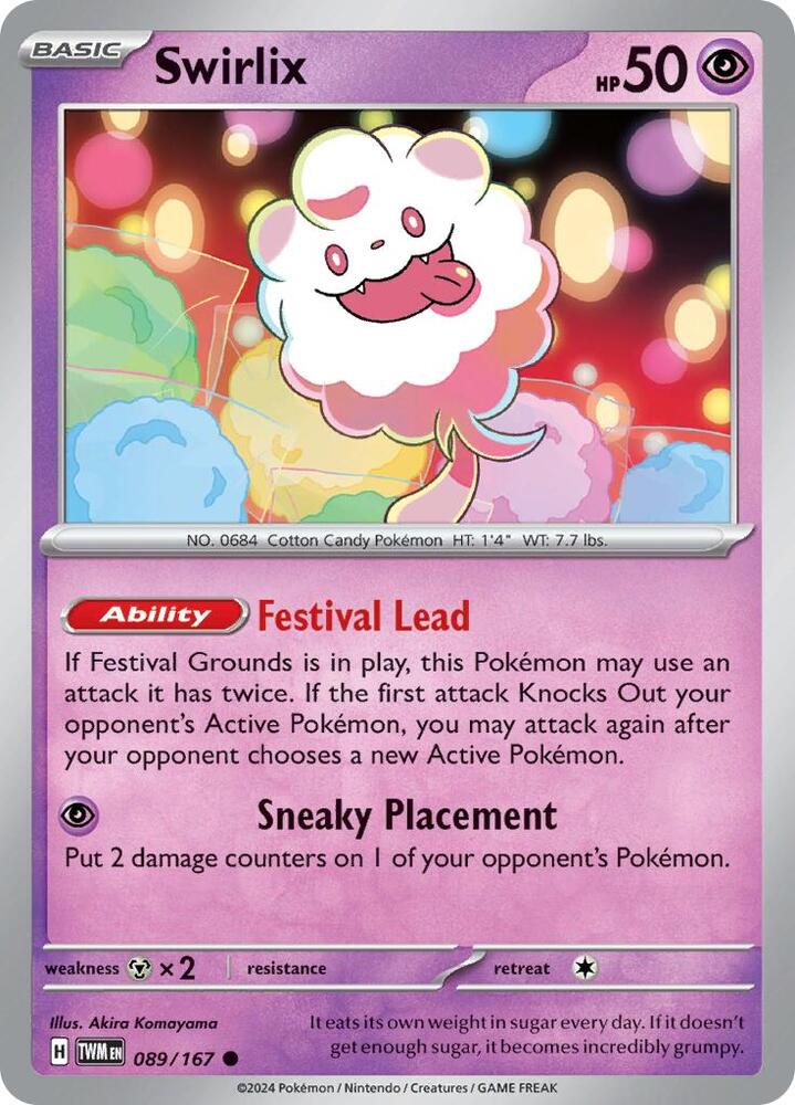 Swirlix [SV06: Twilight Masquerade] 089/167
