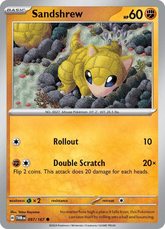 Sandshrew [SV06: Twilight Masquerade] 097/167