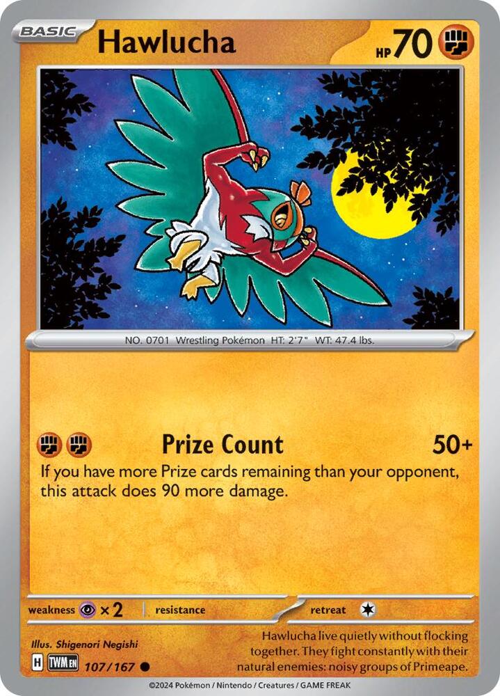 Hawlucha [SV06: Twilight Masquerade] 107/167