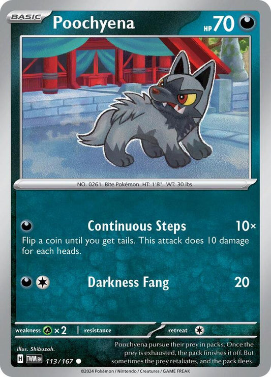 Poochyena [SV06: Twilight Masquerade] 113/167