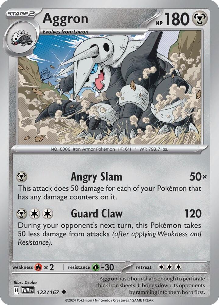 Aggron [SV06: Twilight Masquerade] 122/167