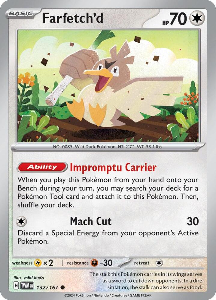 Farfetch'd [SV06: Twilight Masquerade] 132/167