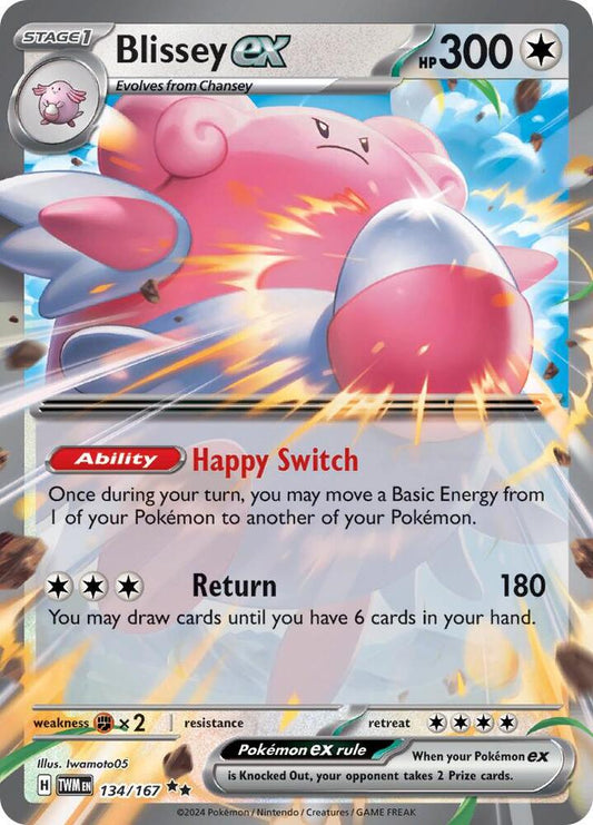 Blissey ex - 134/167 [SV06: Twilight Masquerade] 134/167