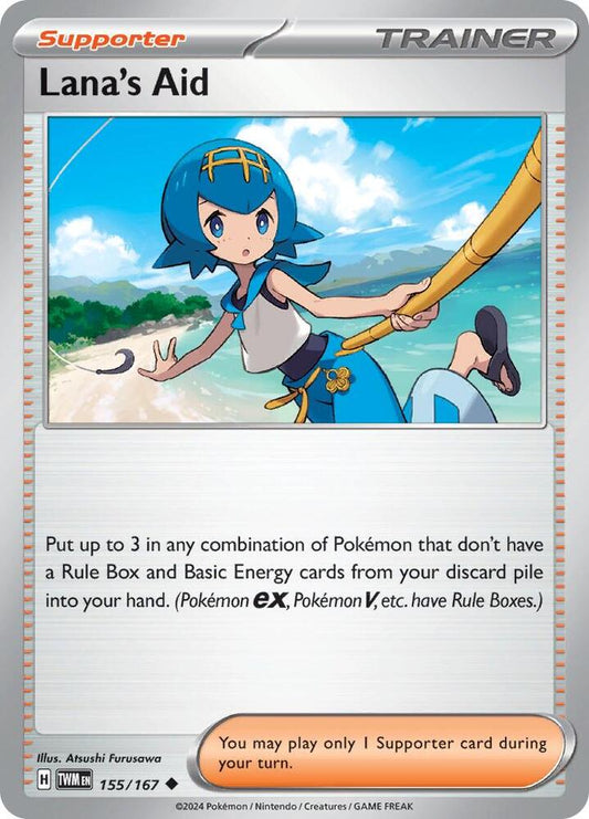 Lana's Aid - 155/167 [SV06: Twilight Masquerade] 155/167