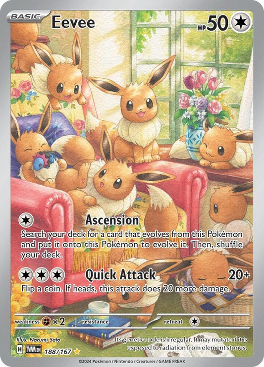 Eevee - 188/167 [SV06: Twilight Masquerade] 188/167