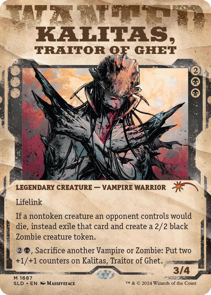 Kalitas, Traitor of Ghet [Secret Lair Drop Series] 1687