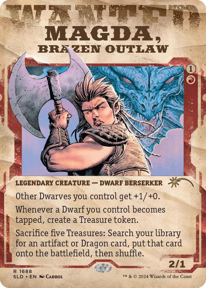 Magda, Brazen Outlaw [Secret Lair Drop Series] 1688