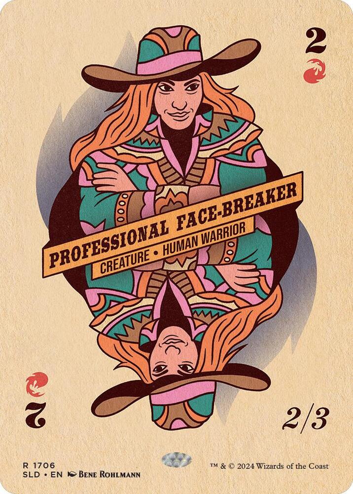 Professional Face-Breaker [Secret Lair Drop Series] 1706