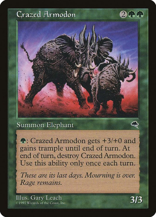 Crazed Armodon [Tempest] 220