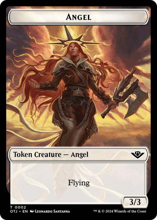 Angel // Plot Double-Sided Token [Outlaws of Thunder Junction] 2 // 20
