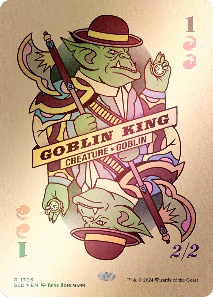 Goblin King (1705) (Rainbow Foil) [Secret Lair Drop Series] 1705
