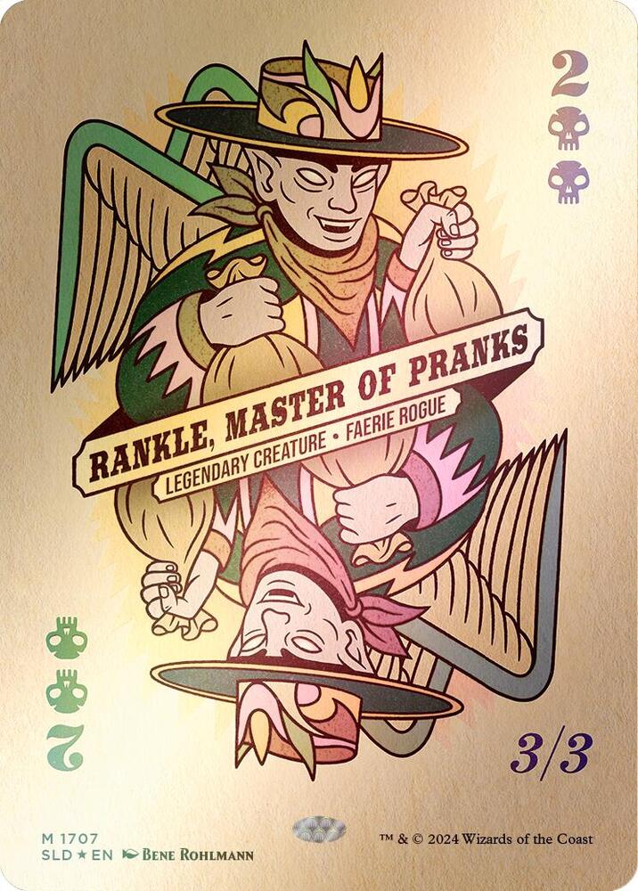 Rankle, Master of Pranks (Rainbow Foil) [Secret Lair Drop Series] 1707