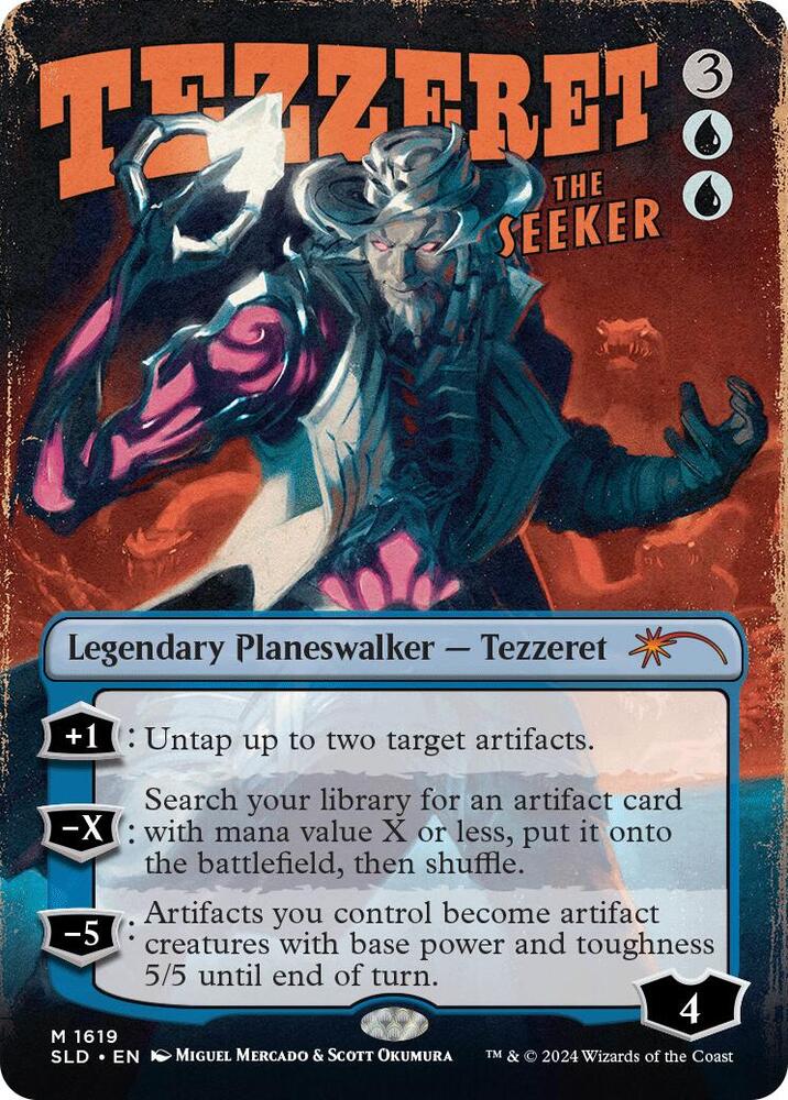 Tezzeret the Seeker (1619) [Secret Lair Drop Series] 1619