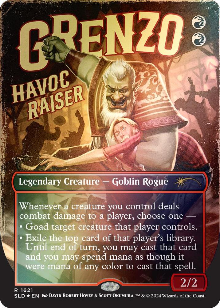 Grenzo, Havoc Raiser (Rainbow Foil) [Secret Lair Drop Series] 1621