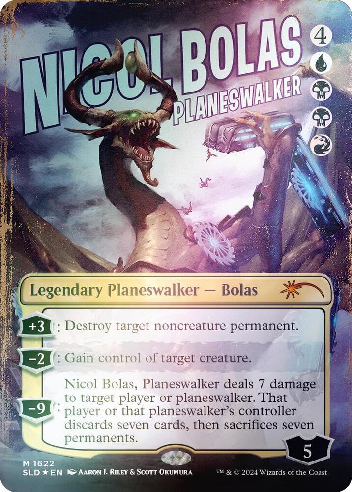 Nicol Bolas, Planeswalker (Rainbow Foil) [Secret Lair Drop Series] 1622