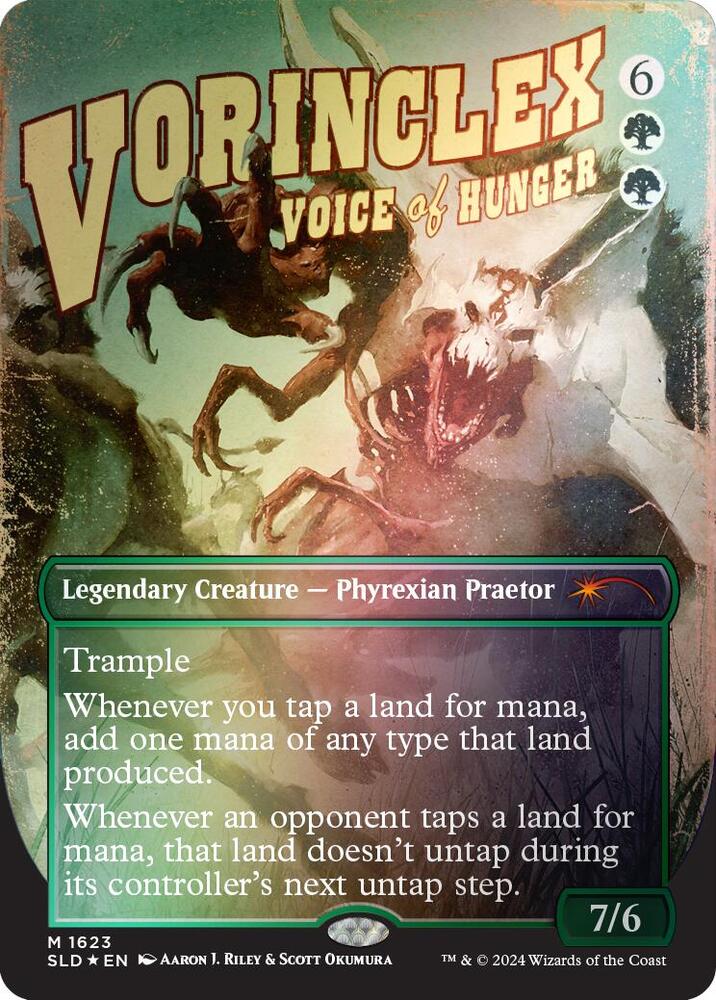 Vorinclex, Voice of Hunger (Rainbow Foil) [Secret Lair Drop Series] 1623