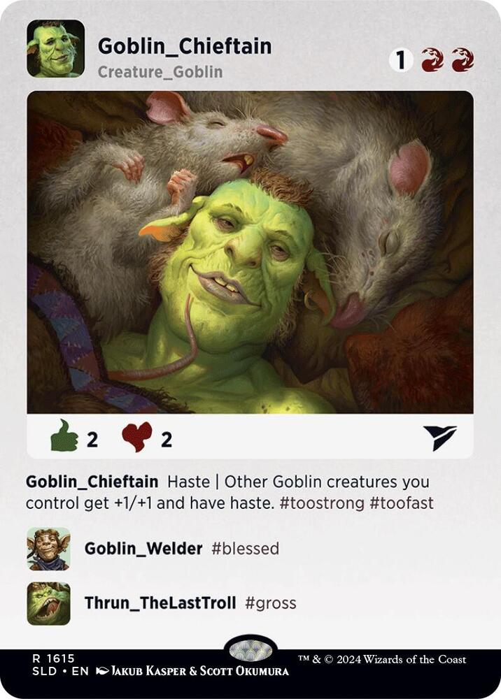 Goblin Chieftain (1615) [Secret Lair Drop Series] 1615