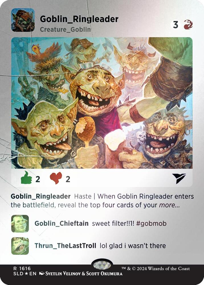 Goblin Ringleader (Rainbow Foil) [Secret Lair Drop Series] 1616