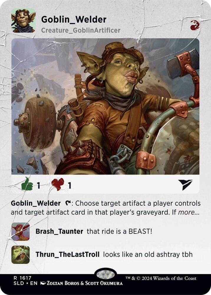 Goblin Welder [Secret Lair Drop Series] 1617