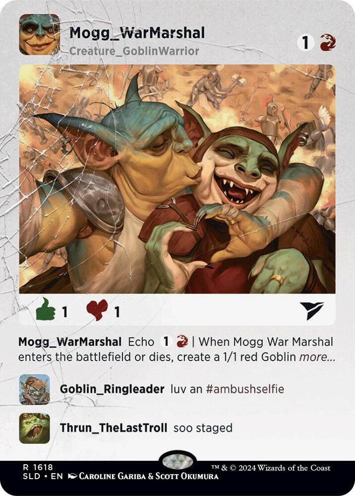Mogg War Marshal [Secret Lair Drop Series] 1618