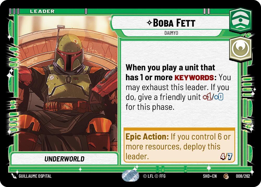 Boba Fett - Daimyo [Shadows of the Galaxy] 008/262