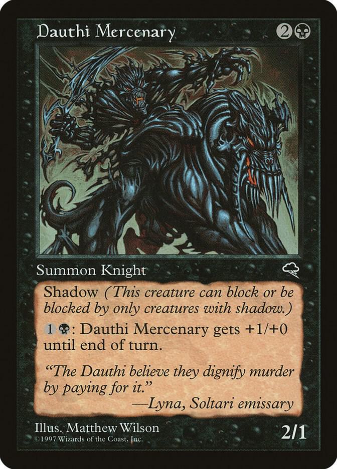 Dauthi Mercenary [Tempest] 124