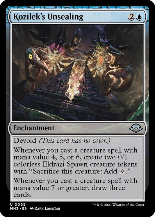 Kozilek's Unsealing [Modern Horizons 3] 65