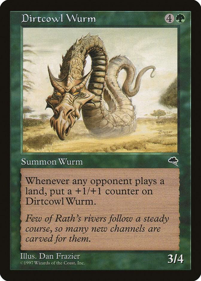 Dirtcowl Wurm [Tempest] 221