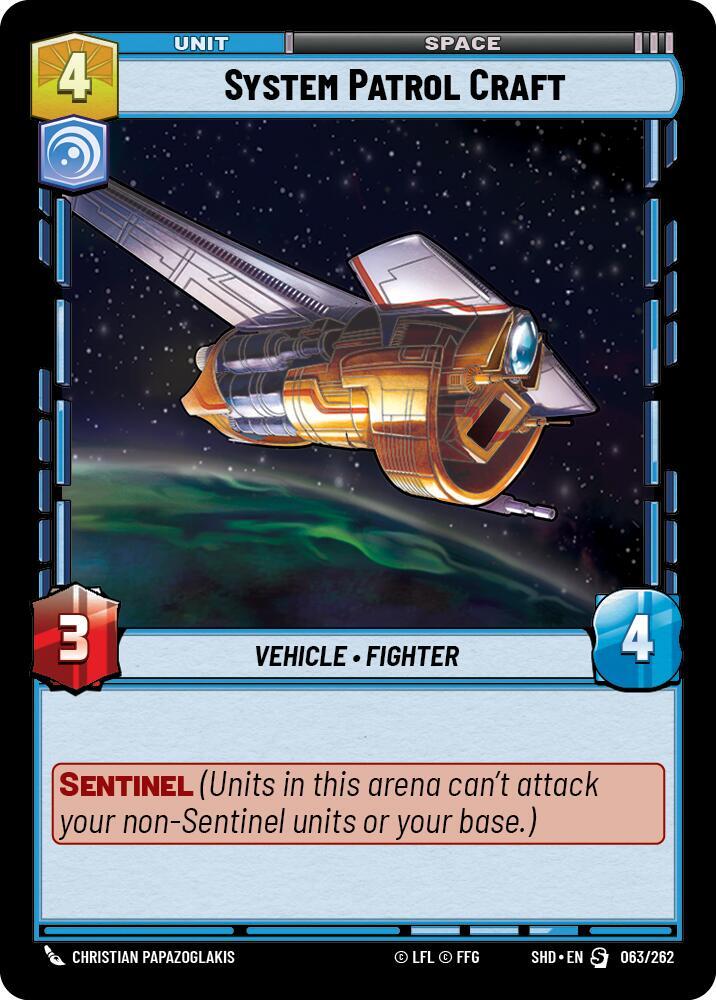 System Patrol Craft [Shadows of the Galaxy] 063/262