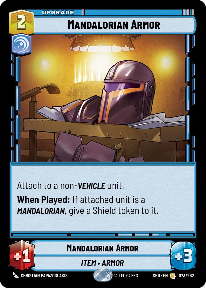 Mandalorian Armor [Shadows of the Galaxy] 073/262