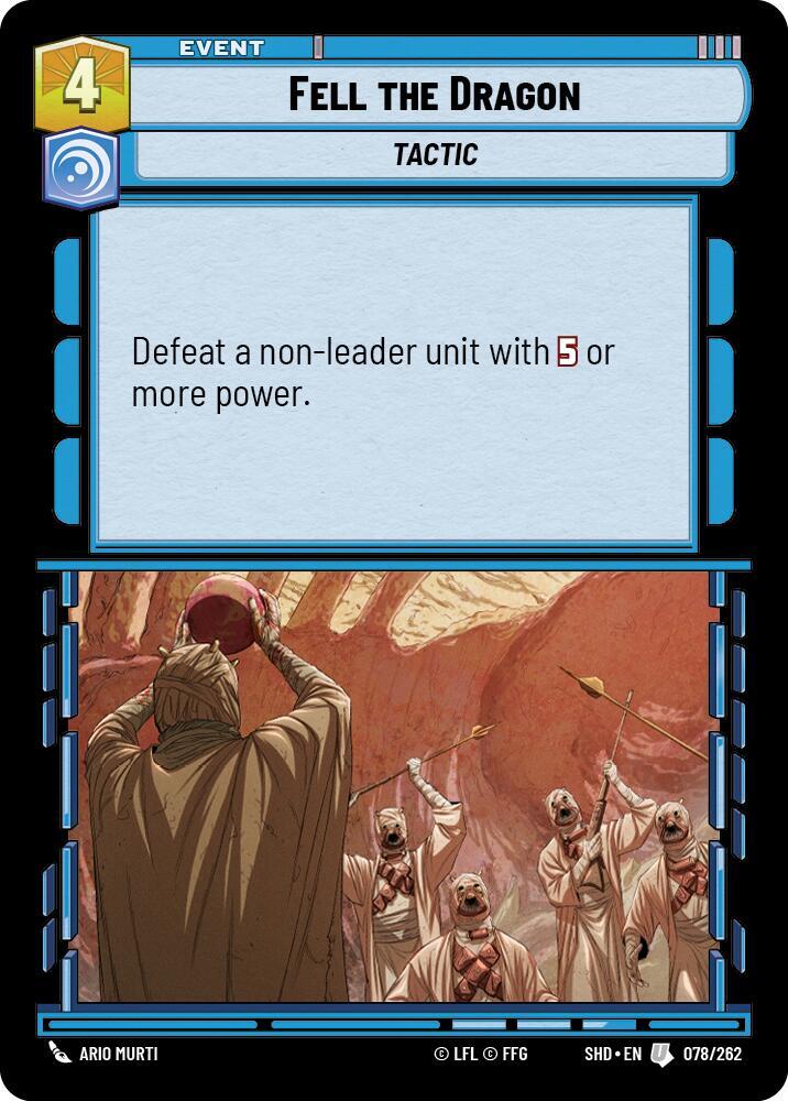 Fell the Dragon [Shadows of the Galaxy] 078/262
