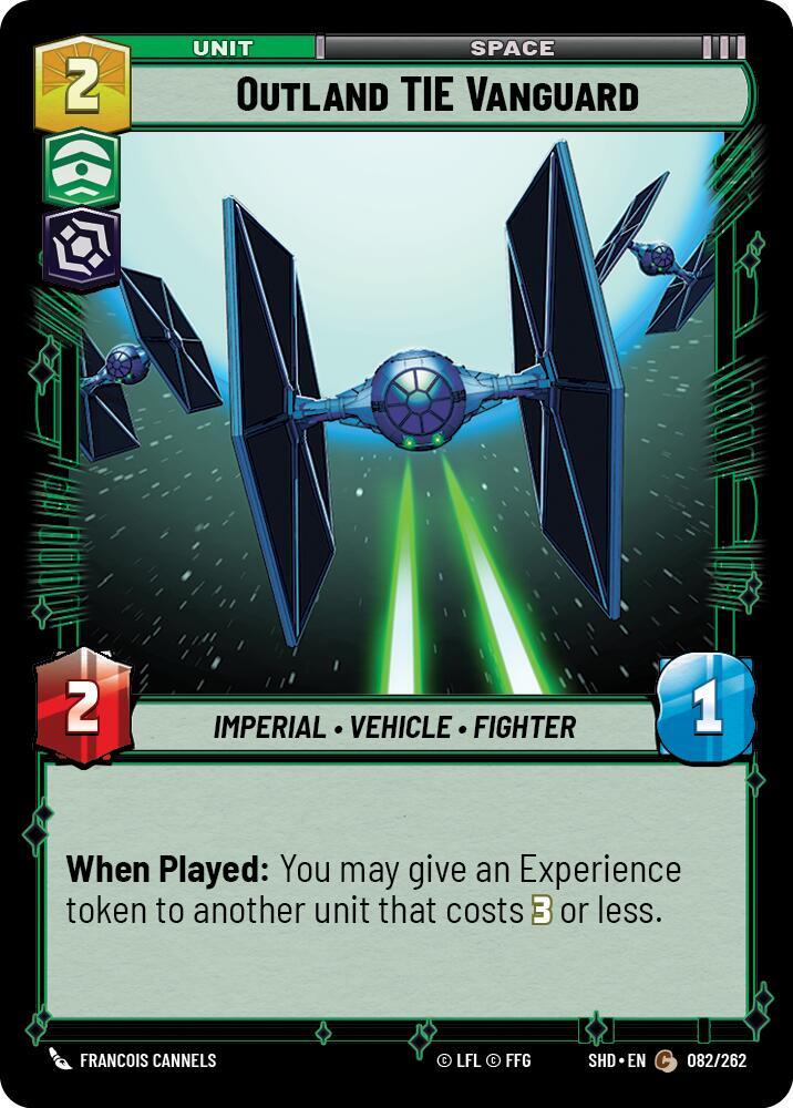 Outland TIE Vanguard [Shadows of the Galaxy] 082/262