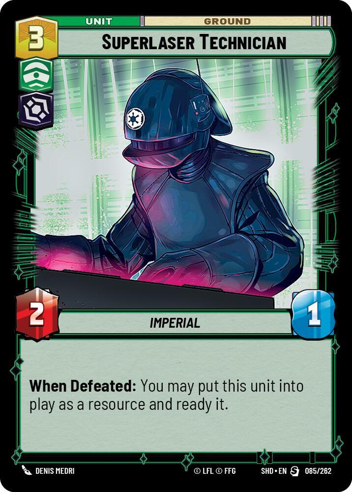 Superlaser Technician [Shadows of the Galaxy] 085/262