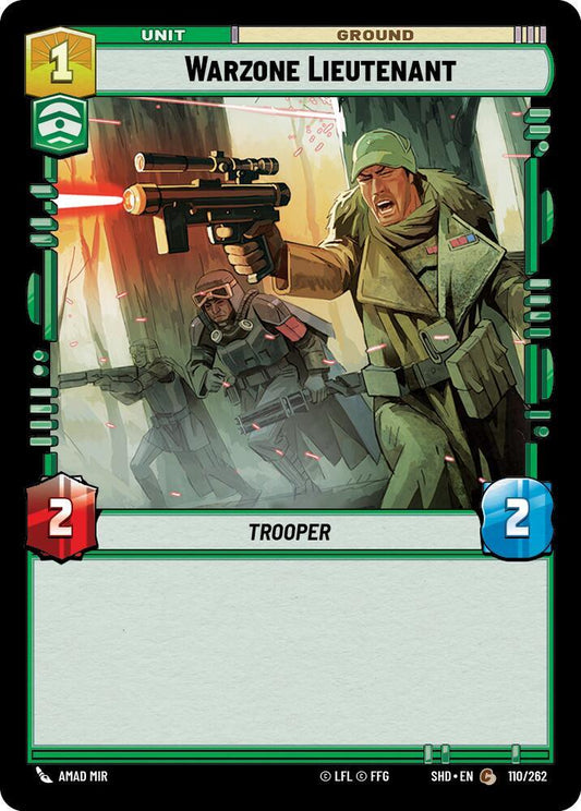 Warzone Lieutenant [Shadows of the Galaxy] 110/262