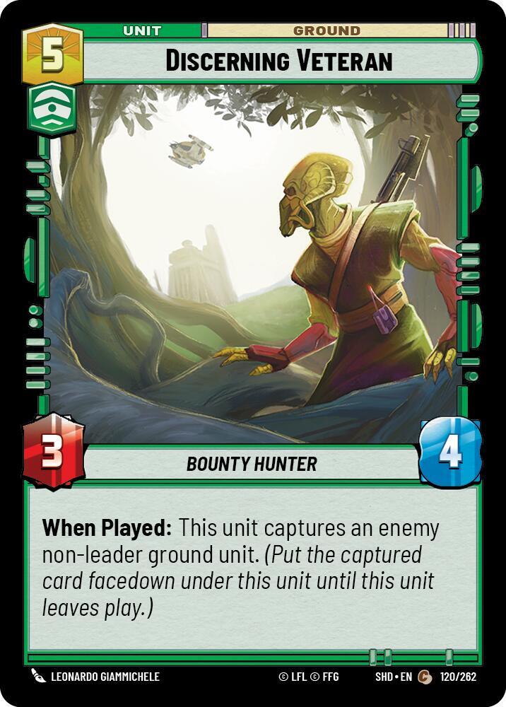 Discerning Veteran [Shadows of the Galaxy] 120/262